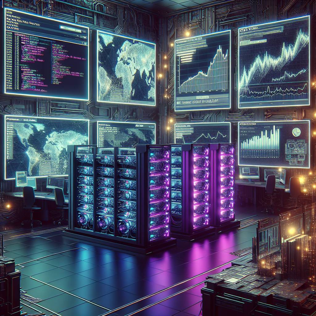 How can I monitor and control the GPU temperature while trading cryptocurrencies?