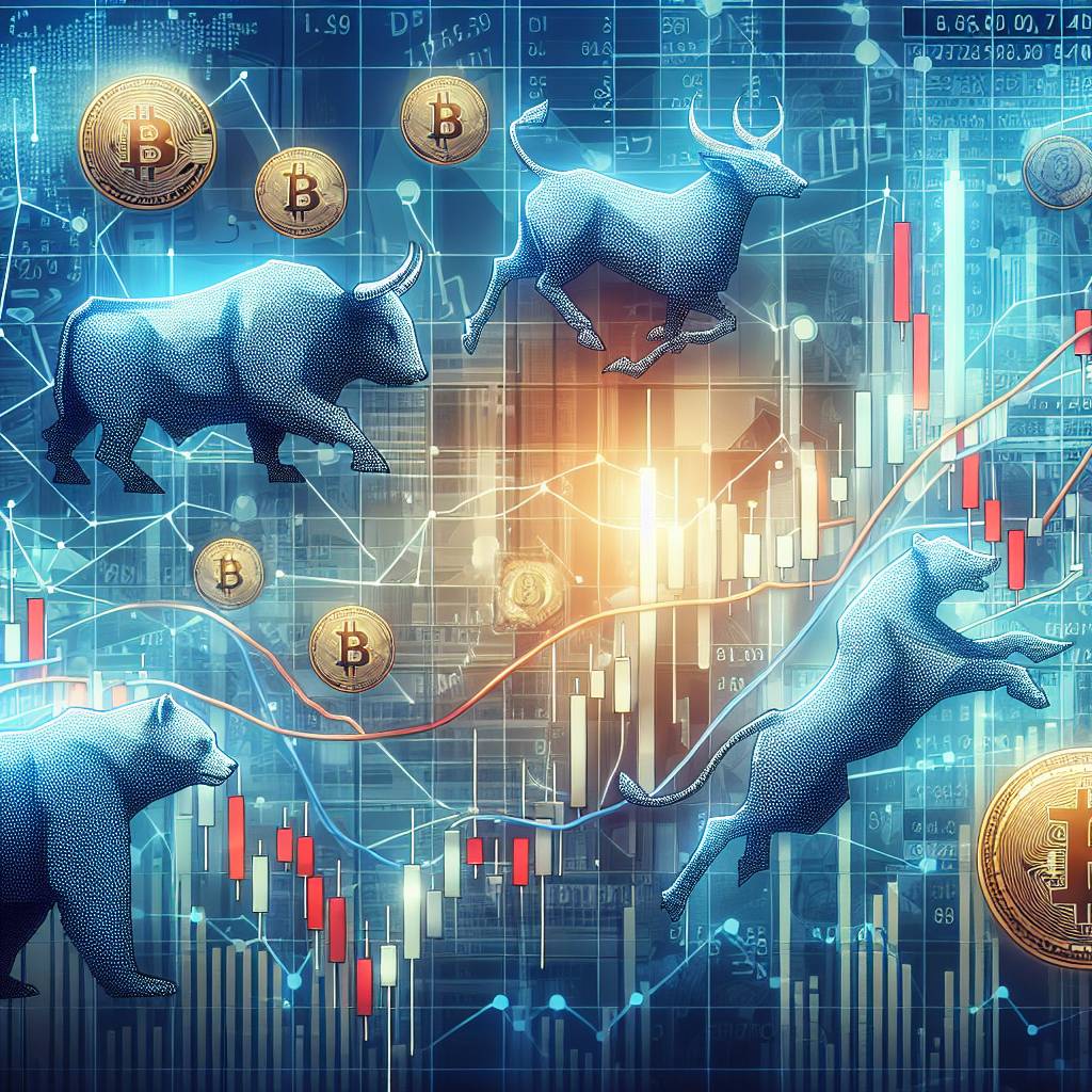 What are the correlations between the stock market arrow and cryptocurrency investments?