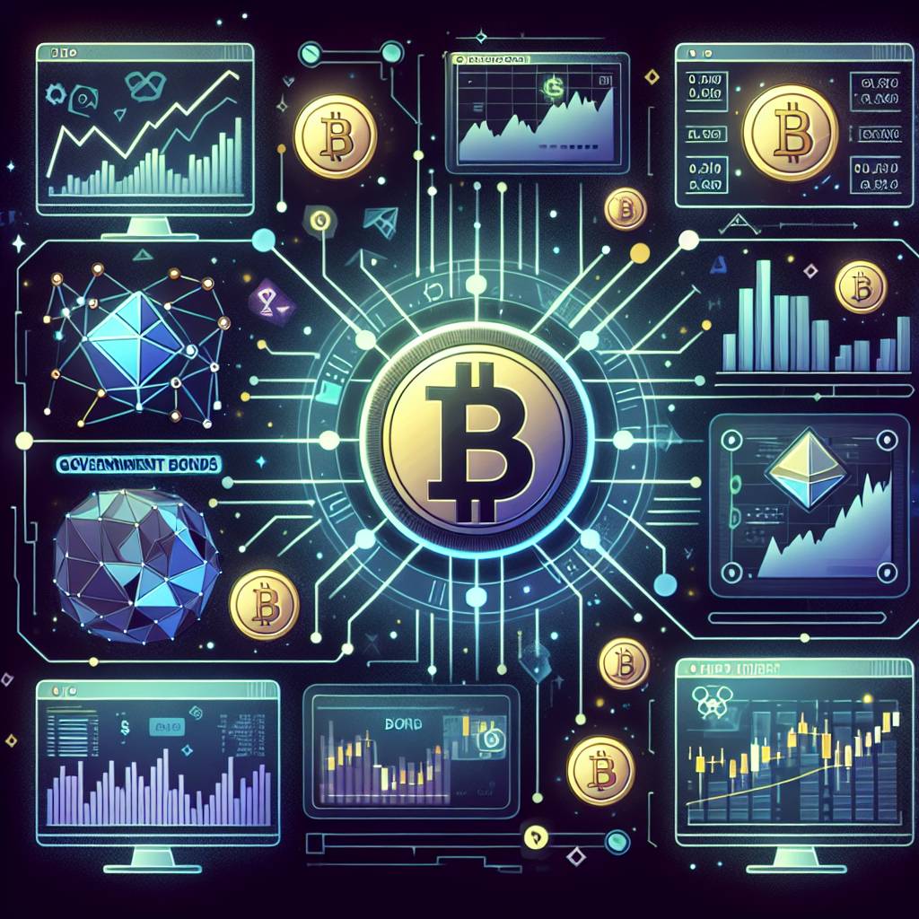 What are the similarities and differences between government bonds and digital currencies?