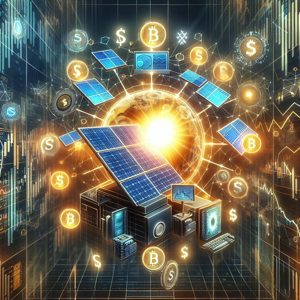 Is it possible to mine cryptocurrencies with solar panels?