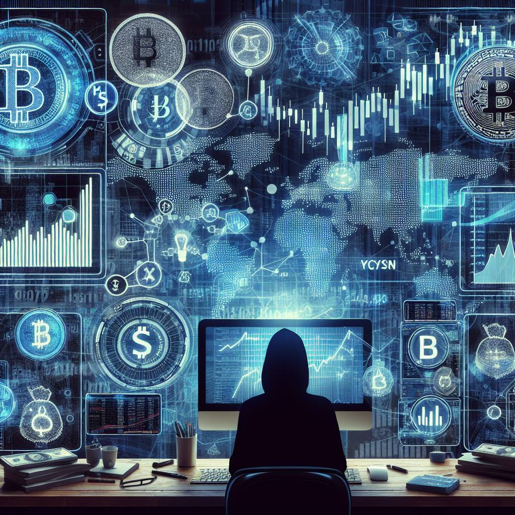 What is the correlation between NYSE commodity prices and the price of cryptocurrencies?