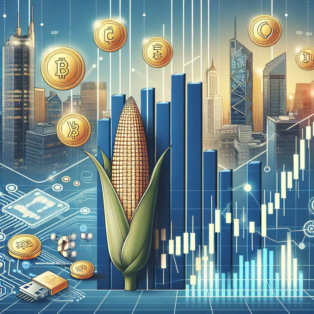 What is the current exchange rate for corn in digital currencies?