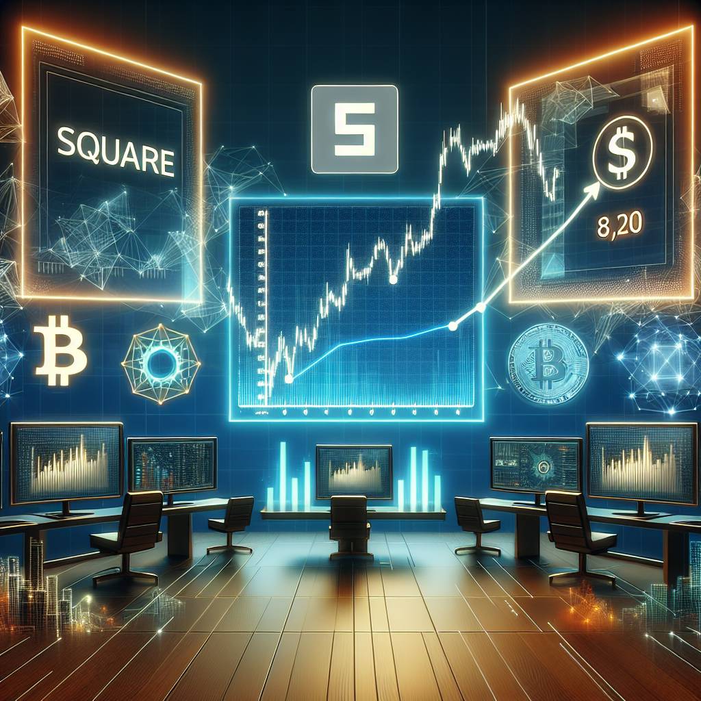 How does Square's stock price affect the value of digital currencies?