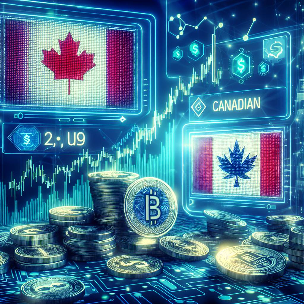 Are there any specific digital currency platforms where I can easily convert Canadian dollar to US dollar?