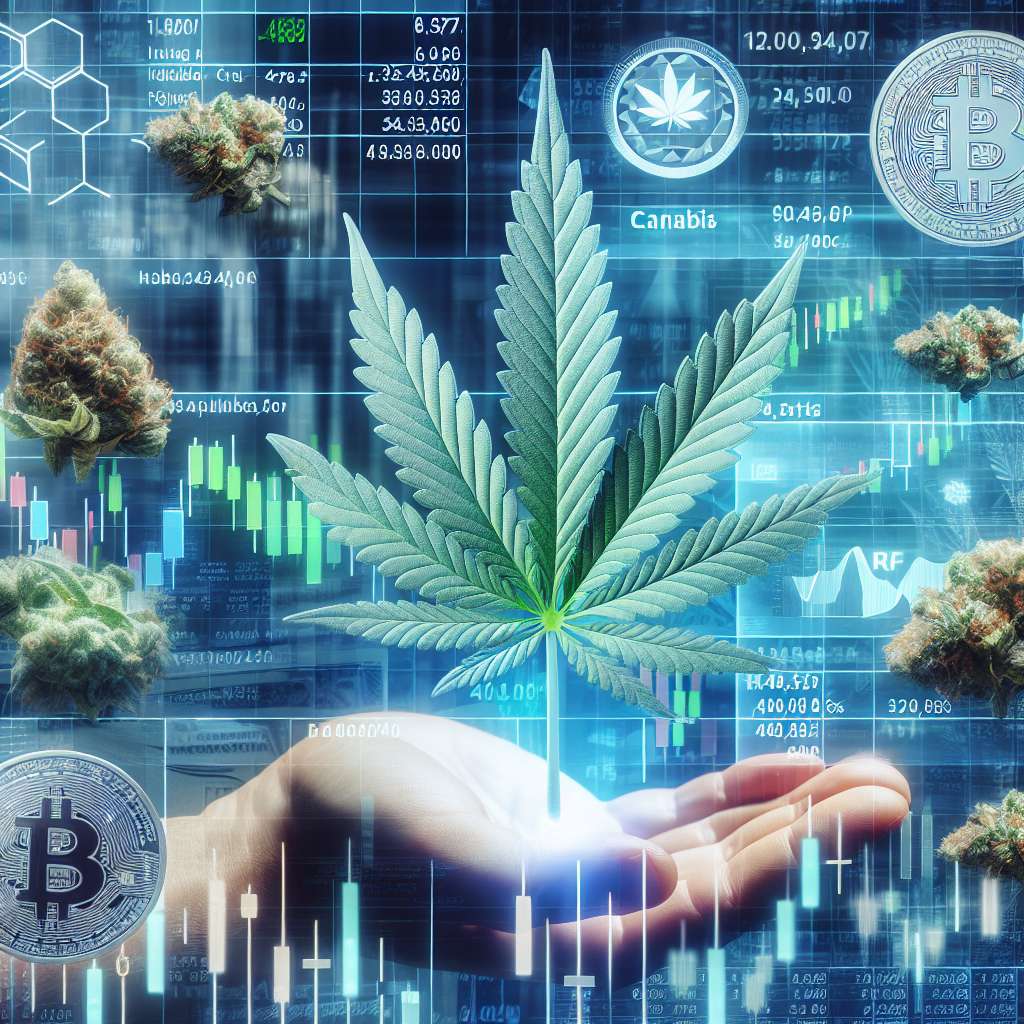 What are the potential risks and benefits of investing in pot stocks in the cryptocurrency market?