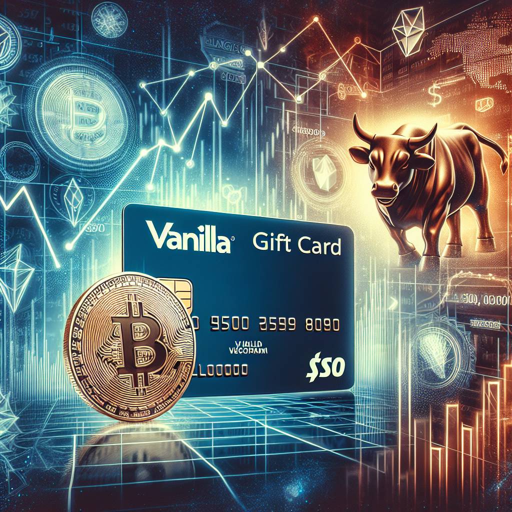 How can I register a vanilla gift card to use it for buying digital currencies?