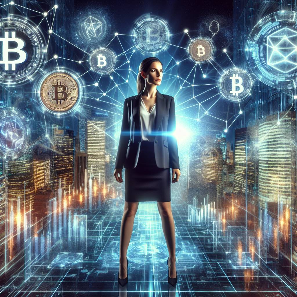 How does Kristin Smith advocate for the adoption of blockchain in the financial sector?