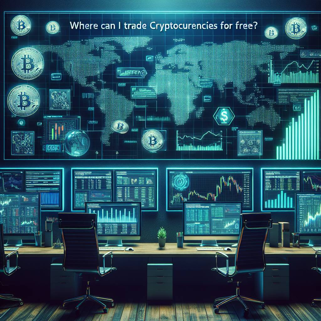 Where can I trade cryptocurrencies for free?