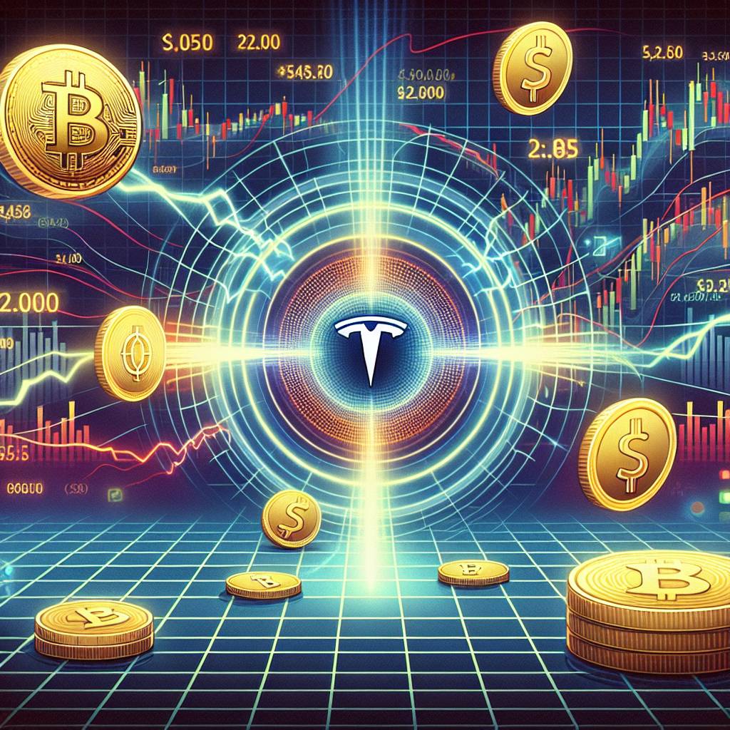 How does the global cryptocurrency market react to news and announcements from Tesla?