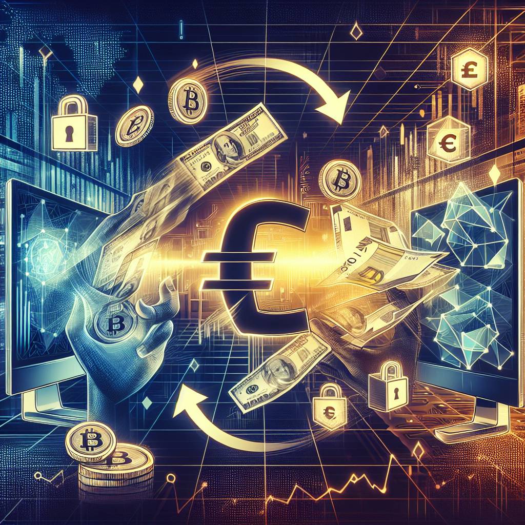 How can I safely convert my euro to dollar using cryptocurrencies?