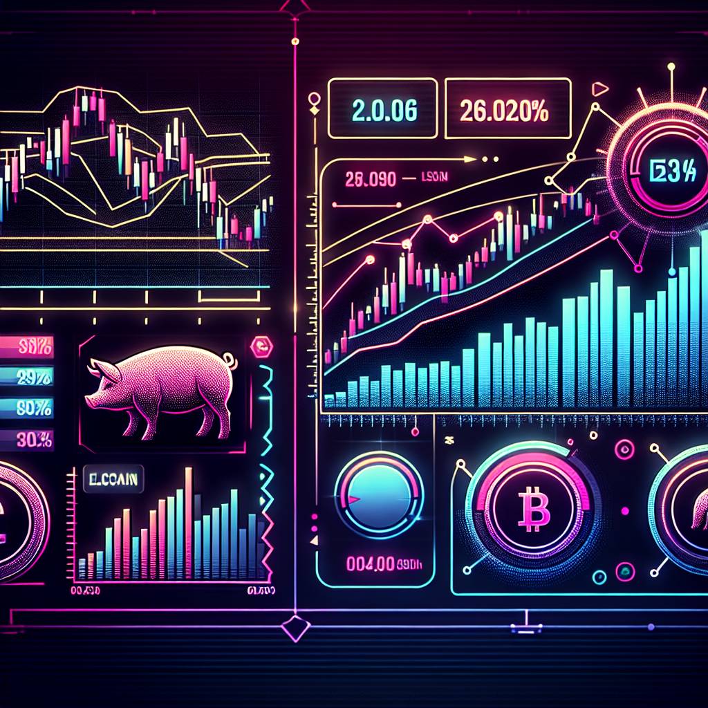 Are there any correlations between lean hog prices today and the price movements of popular cryptocurrencies?