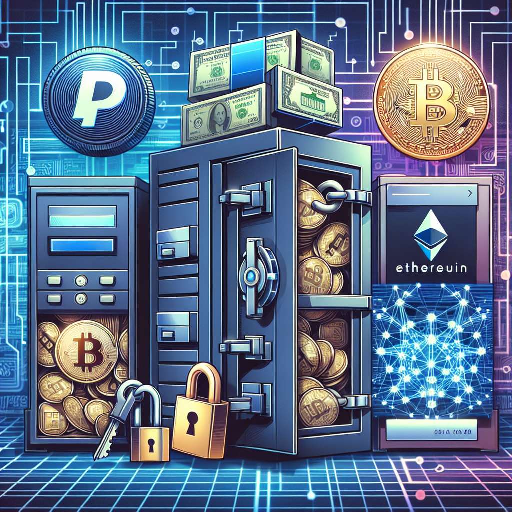 What are the security measures taken by digital currency platforms such as PayPal and Square Cash to protect users' funds and transactions compared to cryptocurrencies like Bitcoin and Ethereum?