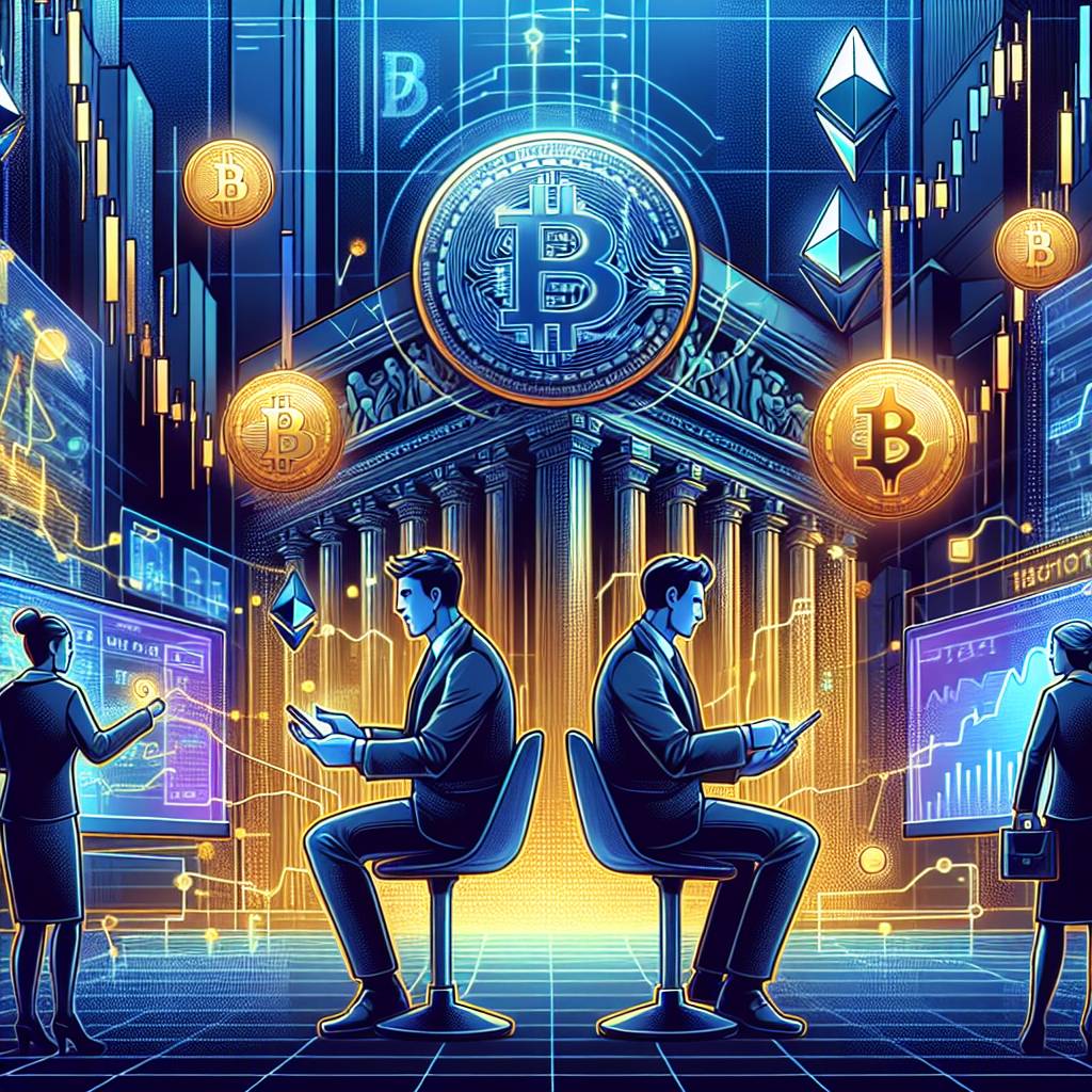 What role do financial markets play in the trading and investing of cryptocurrencies?