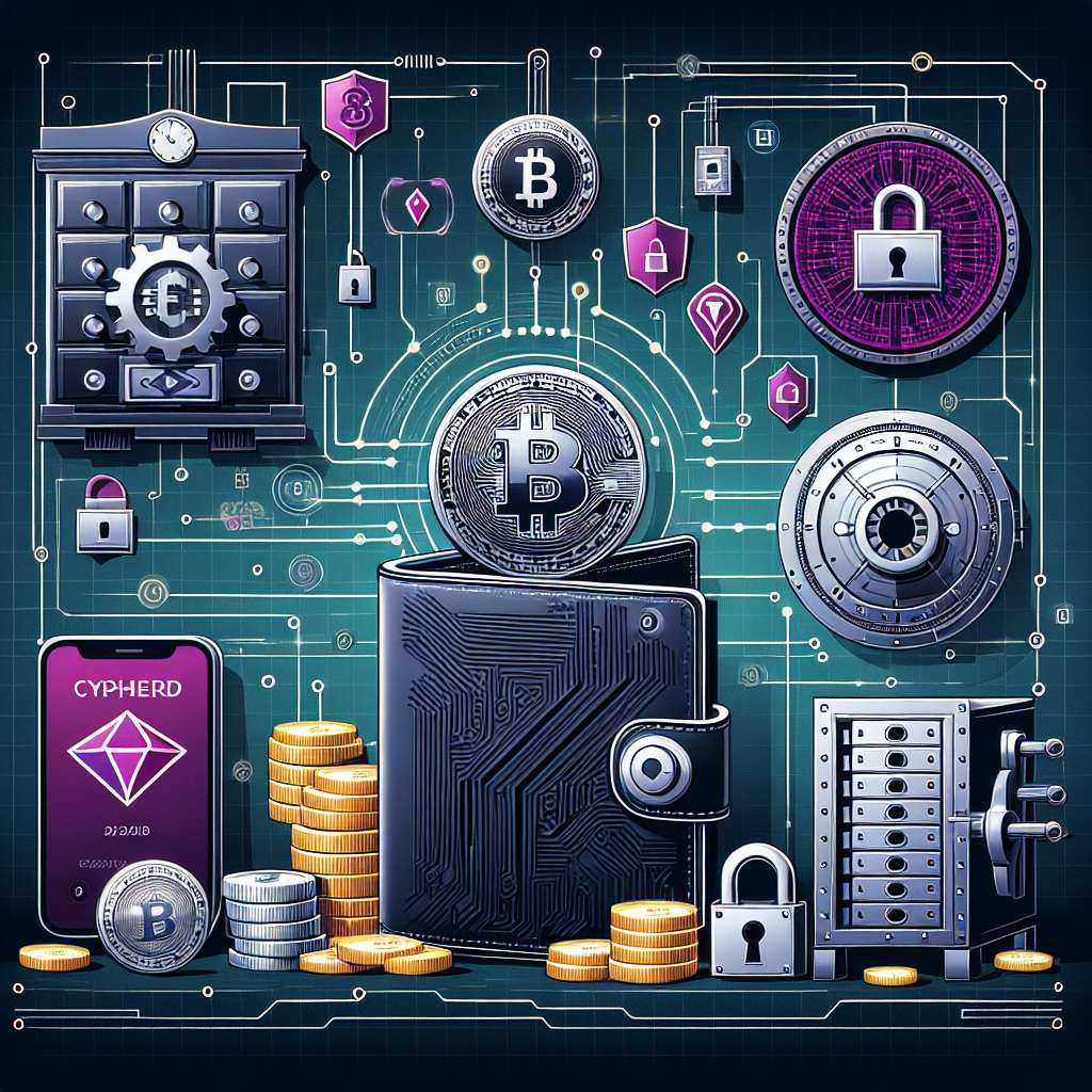 How does the security of a Cypherd wallet compare to other digital wallets for cryptocurrencies?