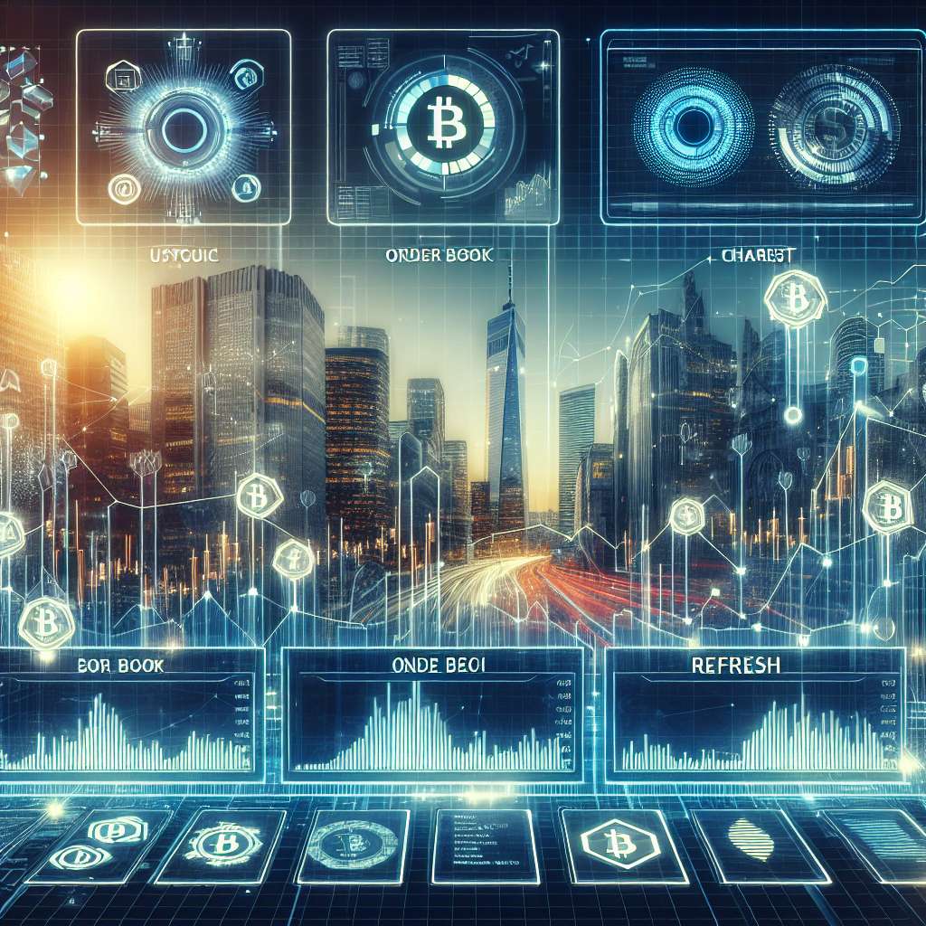 What tools or websites provide the live chart for Nasdaq futures in the cryptocurrency field?