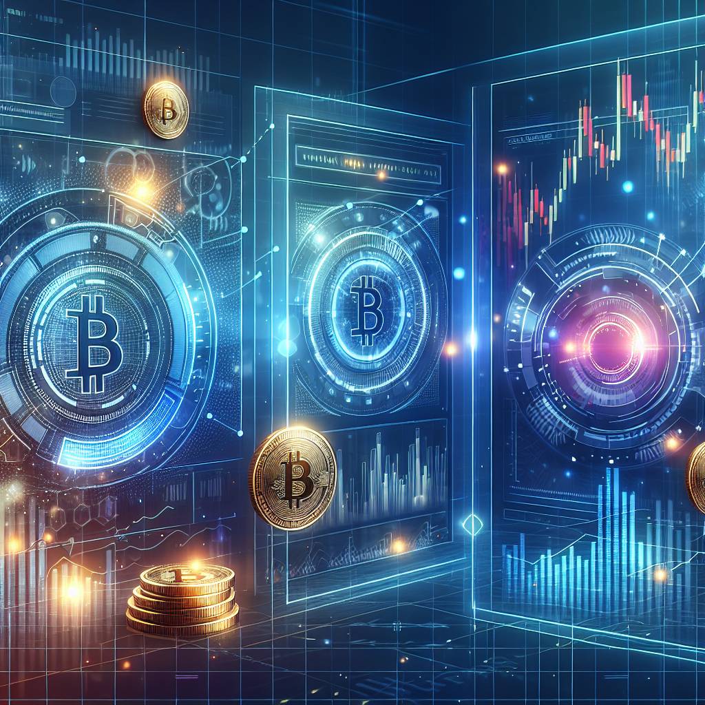 How can I use thinkorswim option charts to track the performance of different cryptocurrencies?