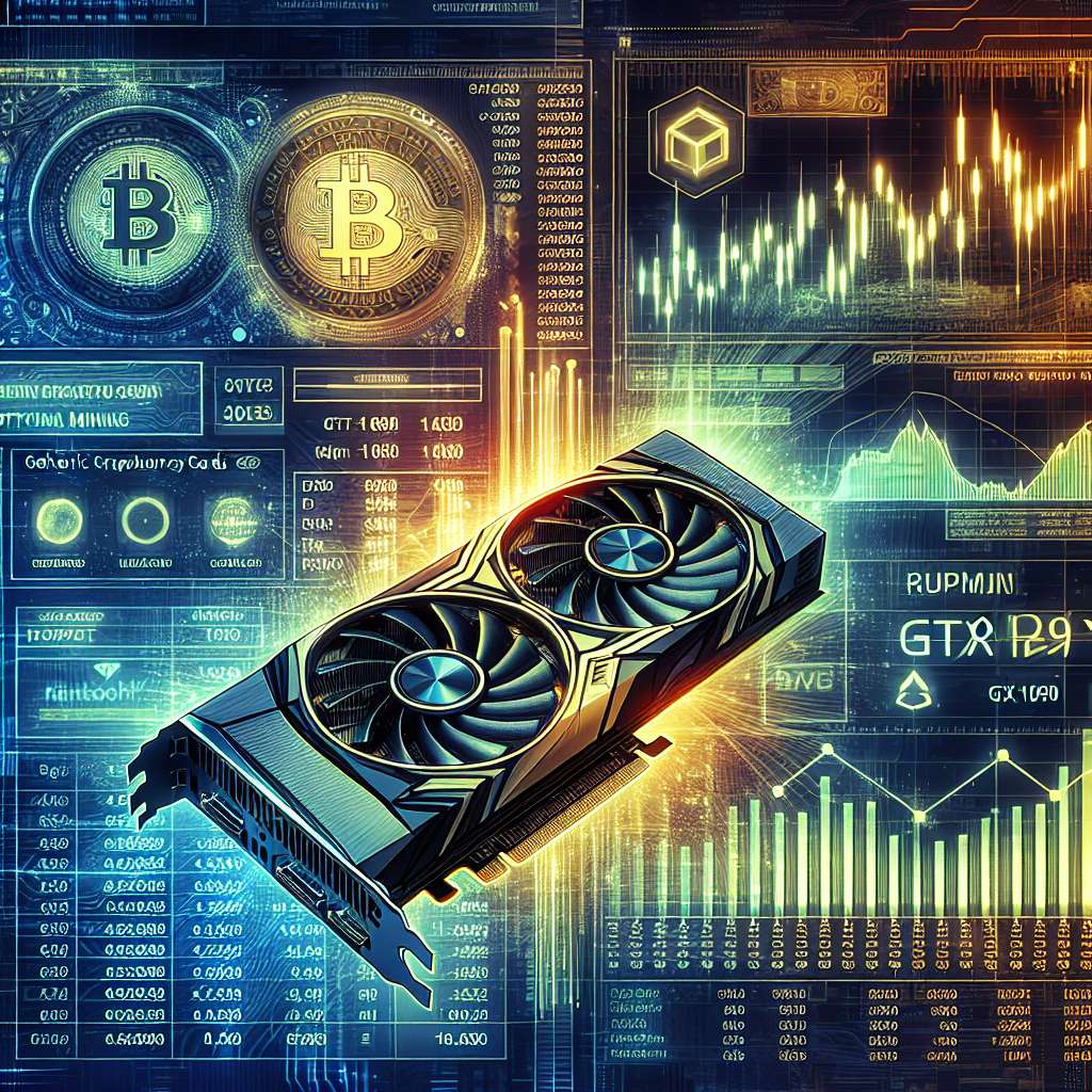 How does the GTX 1050 Ti compare to other graphics cards for cryptocurrency mining?
