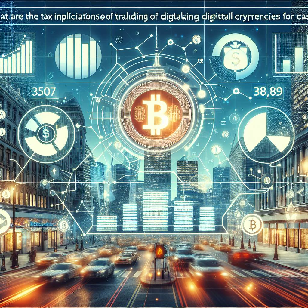 What are the tax implications of trading digital currencies at 5211 E Washington Blvd?