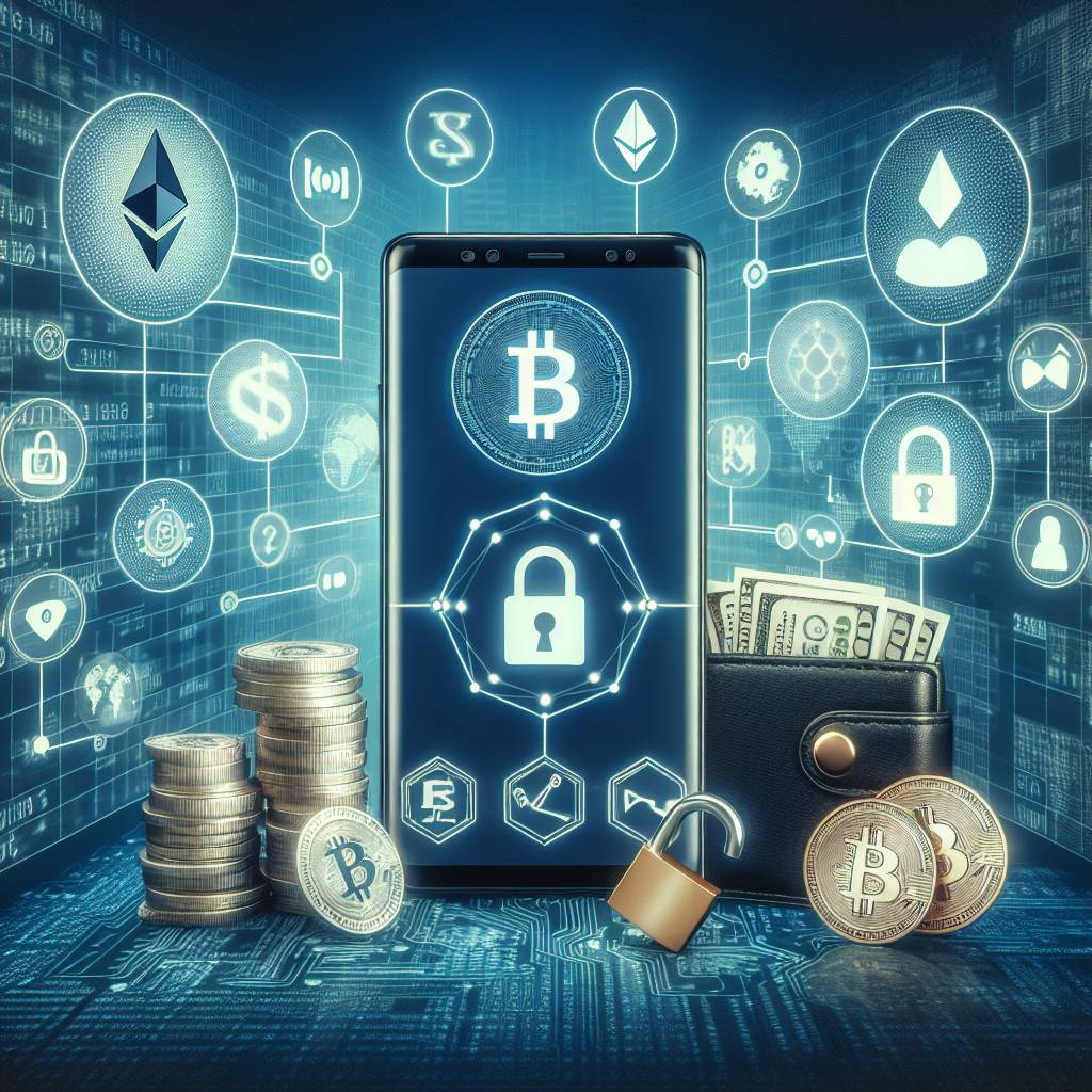 Are there any secure and reliable cryptocurrency wallet apps available for Samsung users?