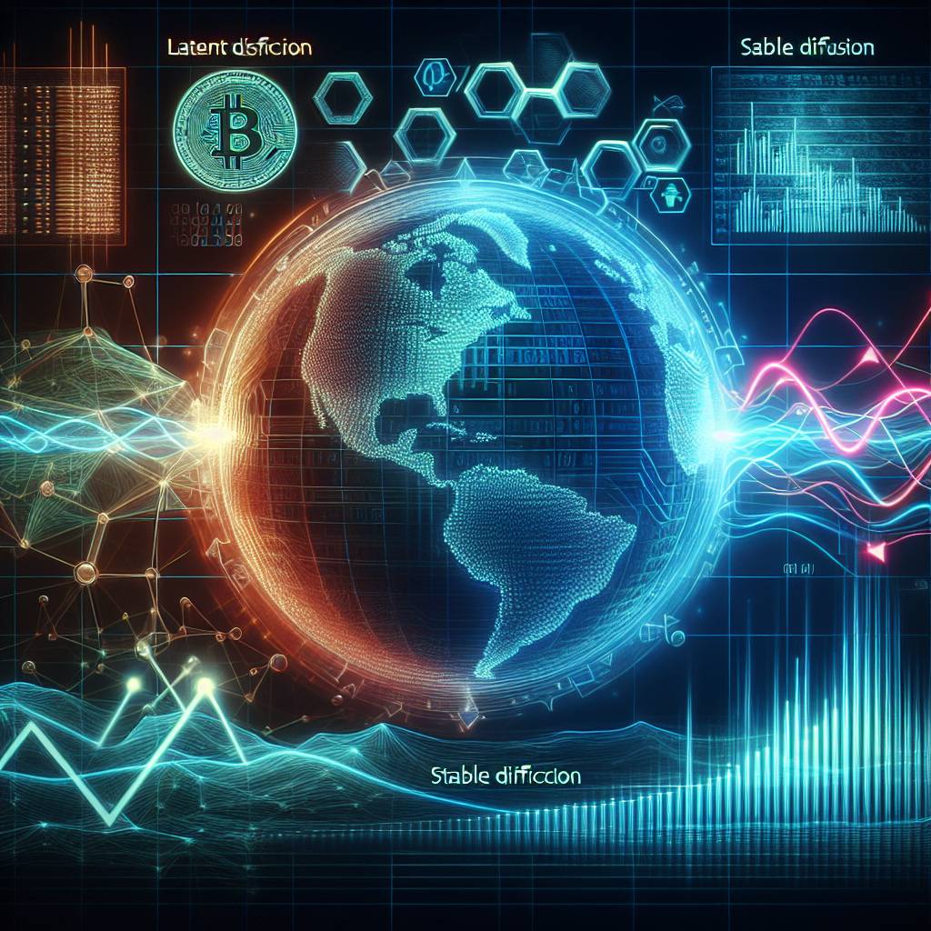 How does latent diffusion compare to stable diffusion in the world of digital currencies?