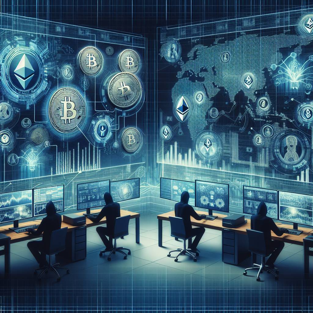 How do master brokers help in managing digital assets in the cryptocurrency market?