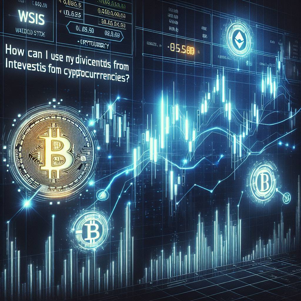 How can I use my dividends from interactive brokers to invest in cryptocurrencies?