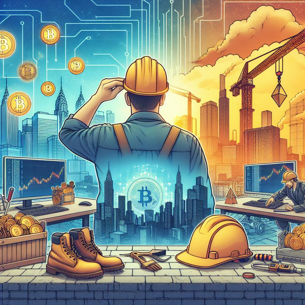 How does the concept of blue collar jobs apply to the world of digital currencies?