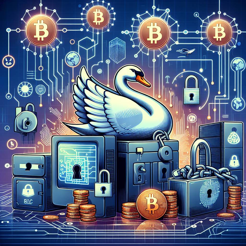 How does a black swan event in the stock market affect the cryptocurrency market?