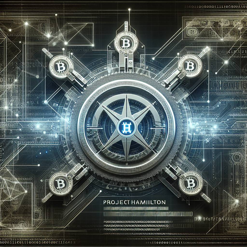 How does the Hamilton project aim to revolutionize the crypto market?