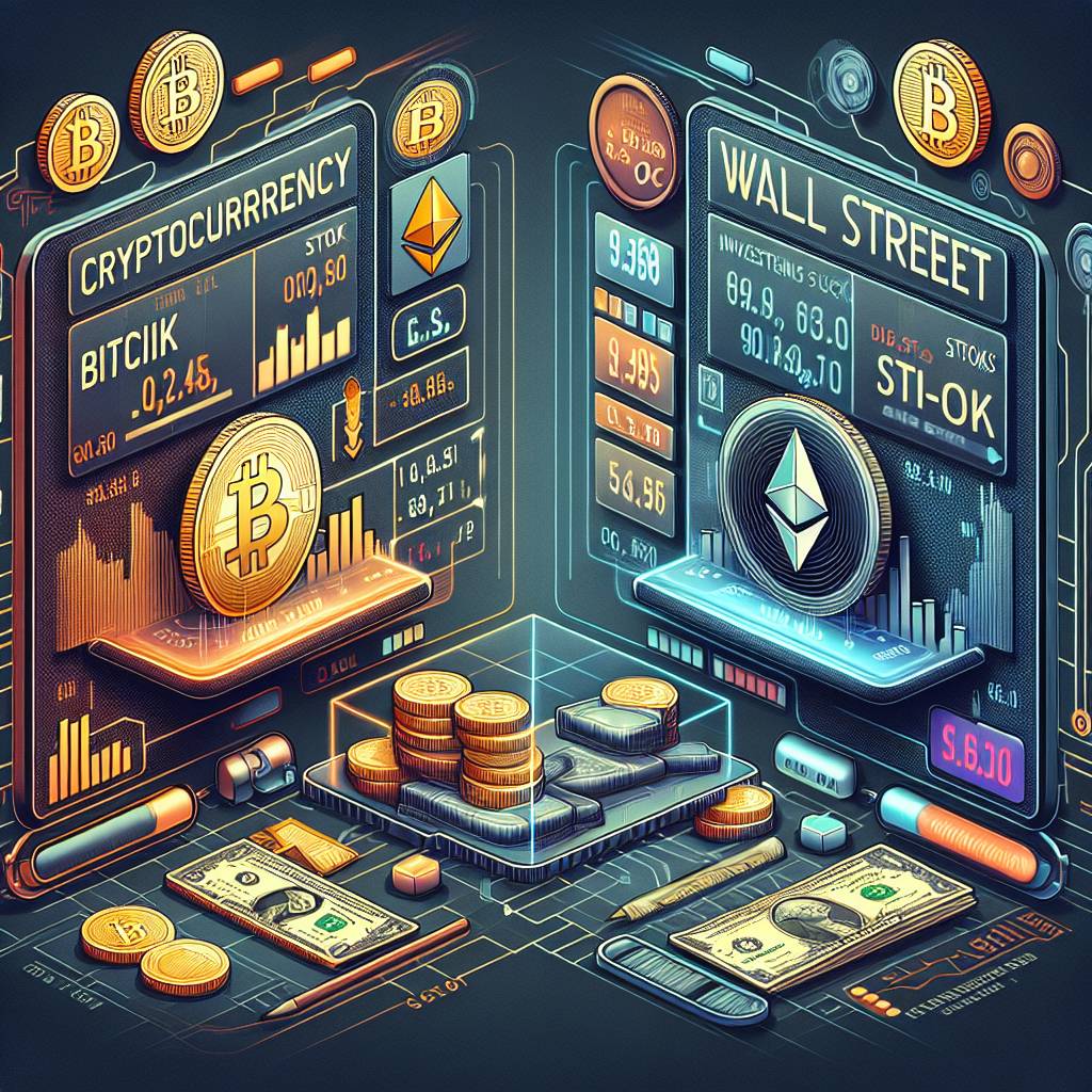 How does investing in cryptocurrencies compare to investing in S&P 500 stocks?