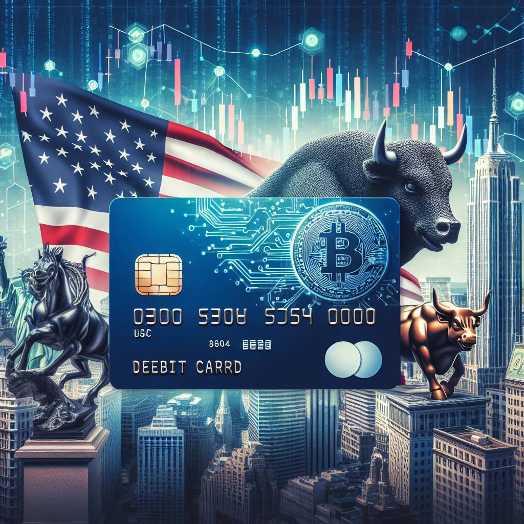 Are there any fees associated with using a cryptocurrency debit card in the USA?
