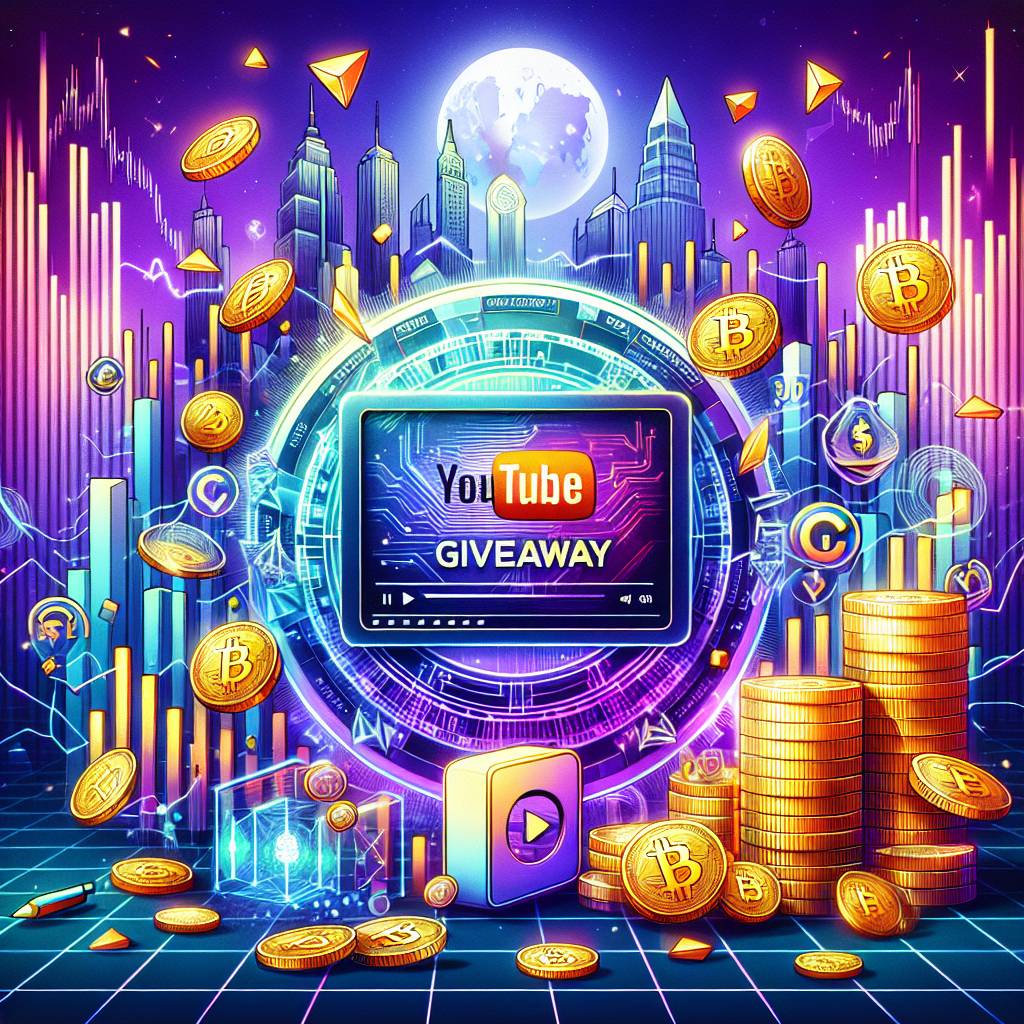 What are some trusted cryptocurrency projects that offer giveaways on YouTube?
