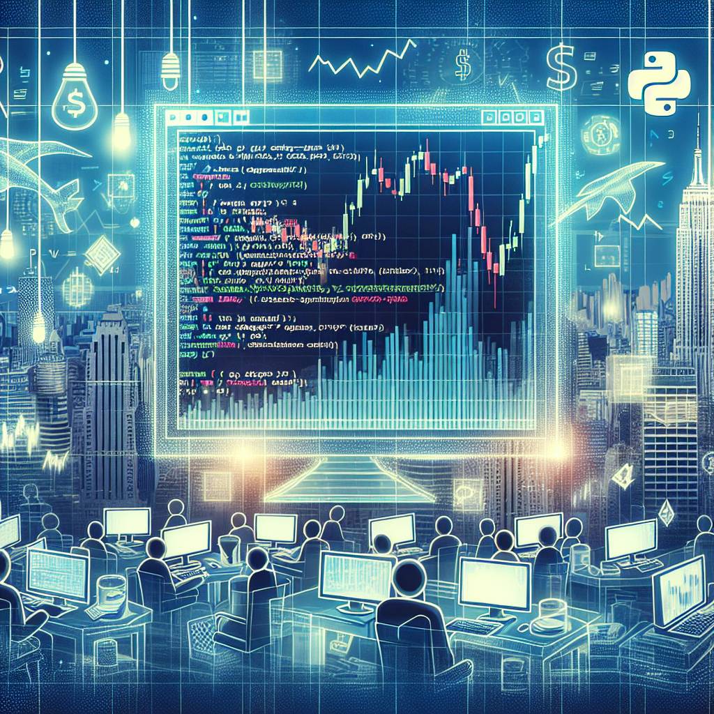 What are the advantages of using Python for cryptocurrency trading algorithms?