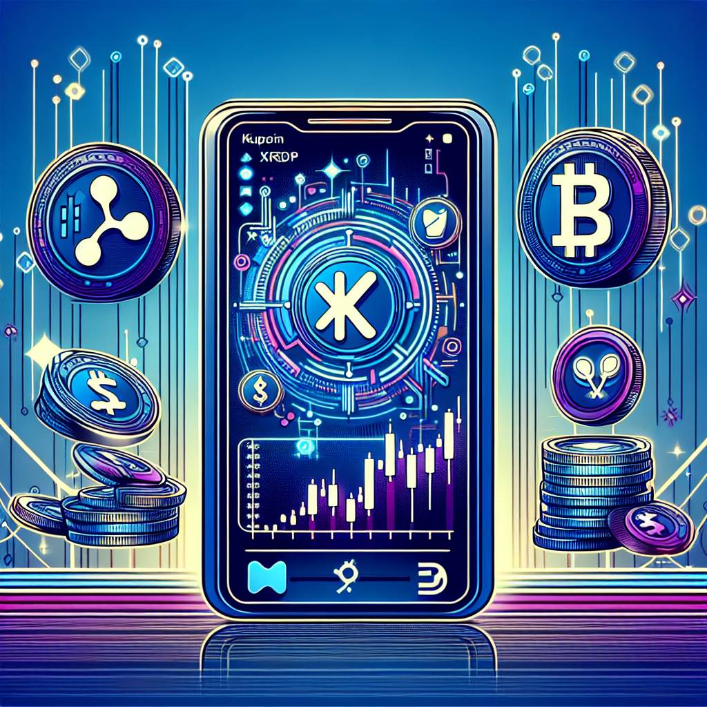 Can I convert XRP to USDT in KuCoin using a mobile app?