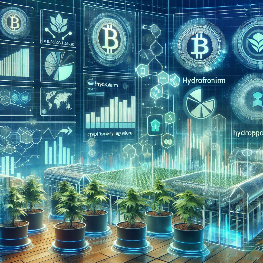 What is the impact of cryptocurrency regulations on hydrofarm investor relations?