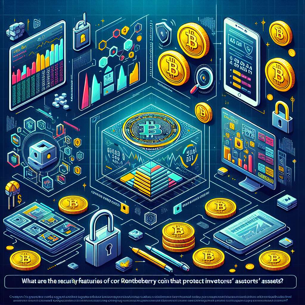 What are the security features of Rentberry Coin that protect investors' assets?