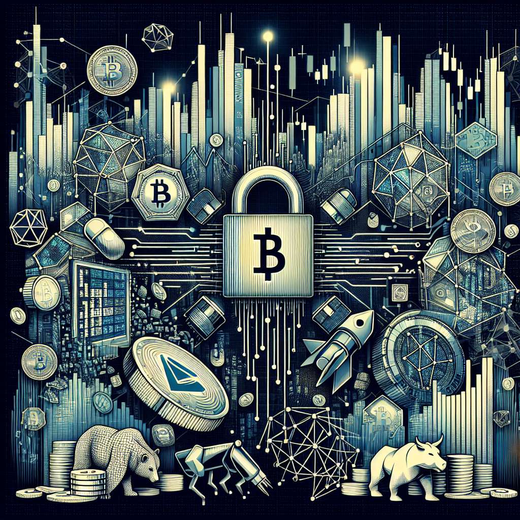 How do asymmetric and symmetric keys play a role in securing digital currencies?