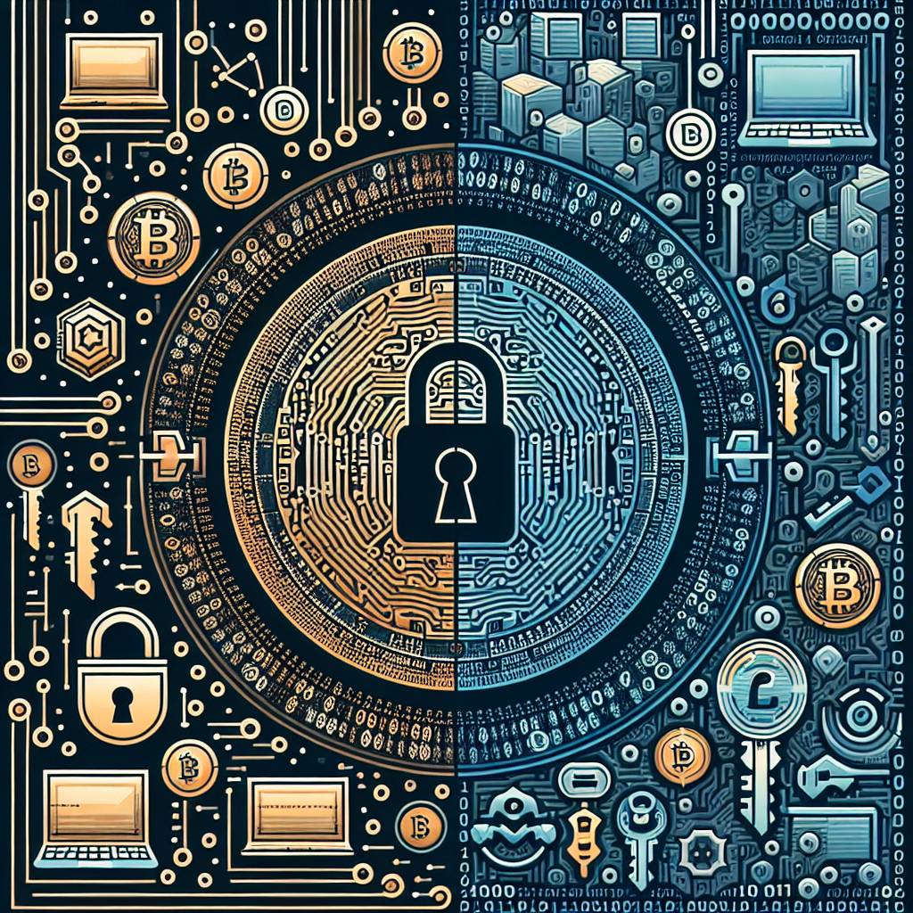 What are the differences between private crypto and public cryptocurrencies?