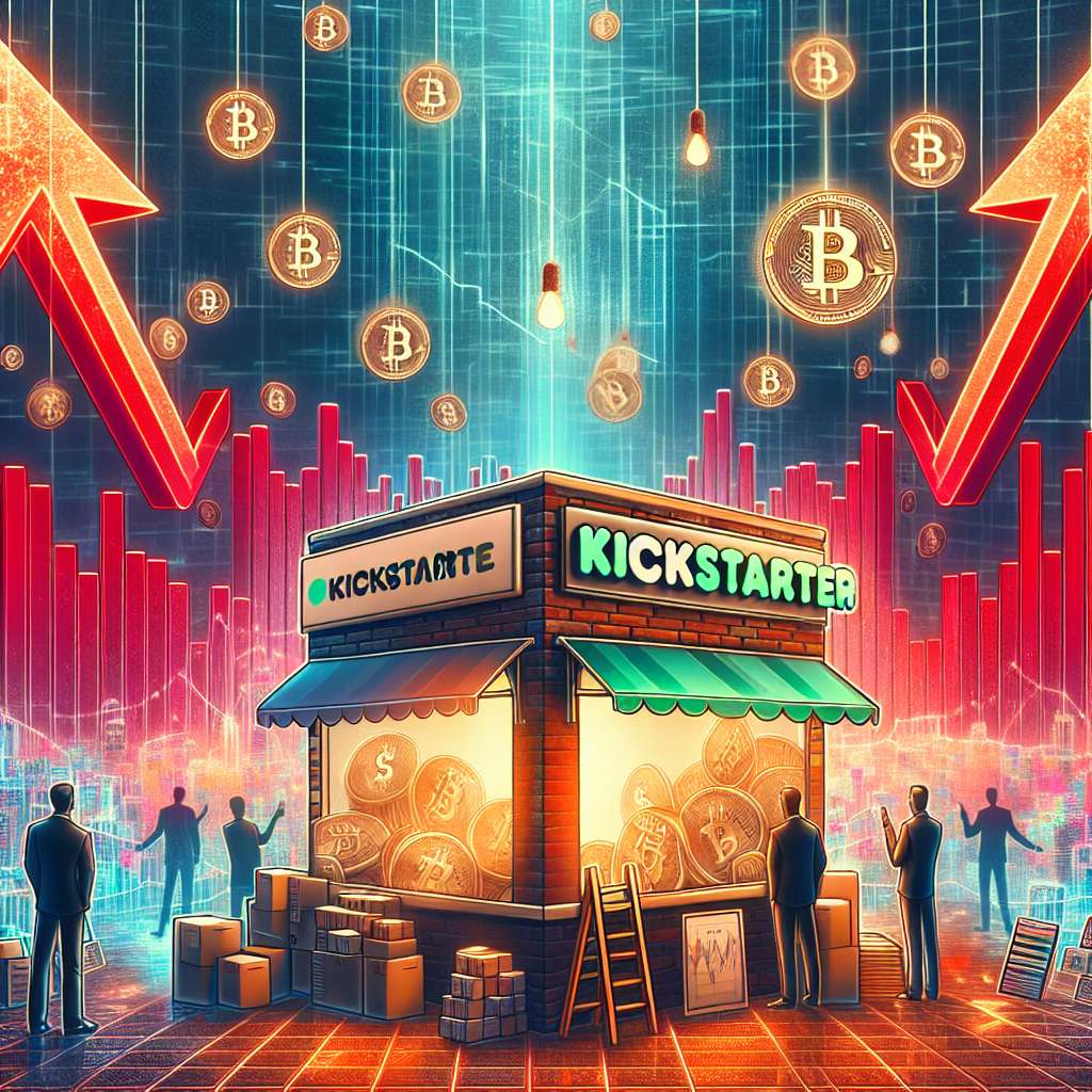 How can kickstarter be utilized to promote and fund digital currency projects?