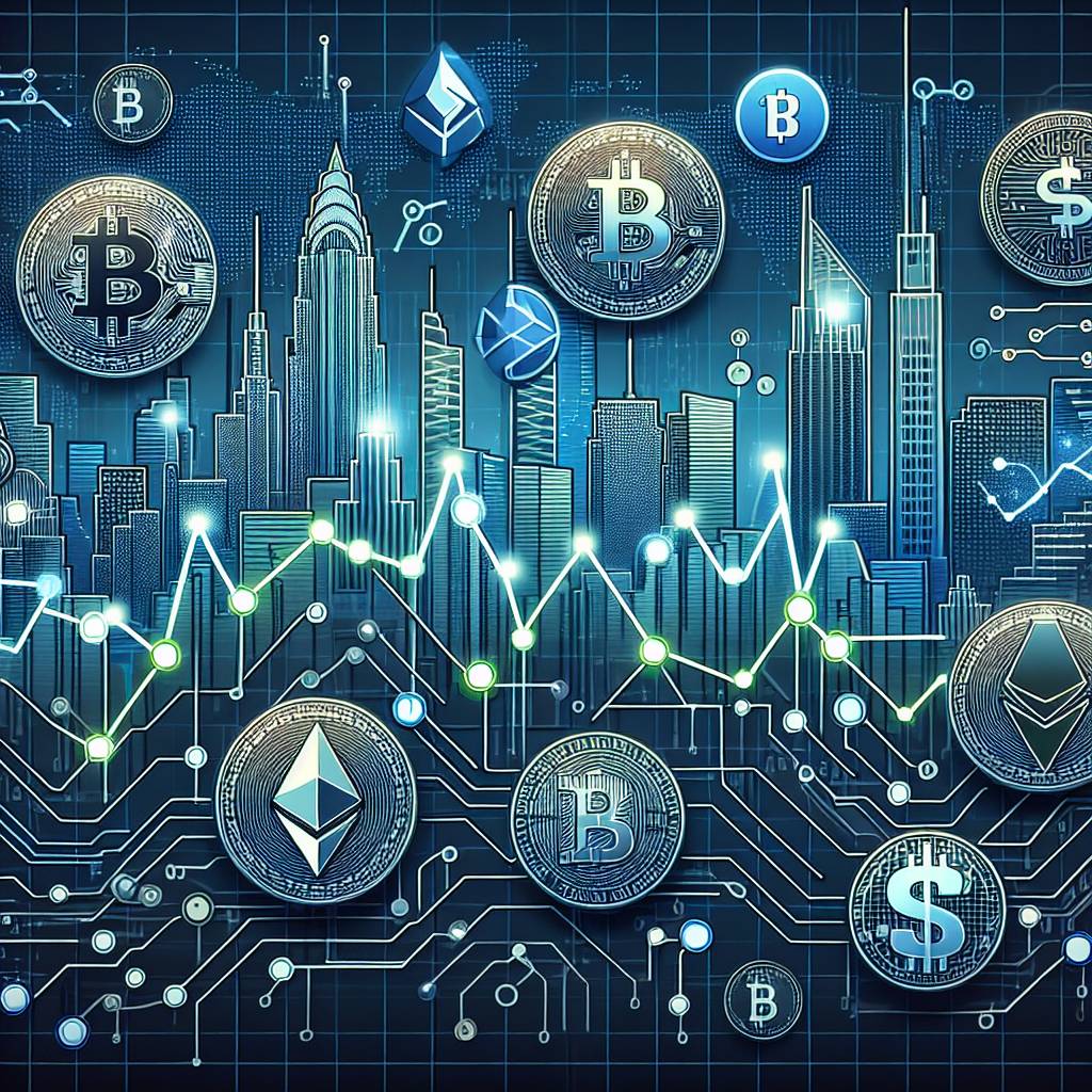 What are the most volatile cryptocurrencies in terms of stock price fluctuations?