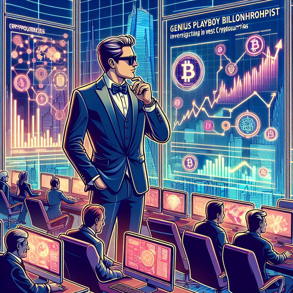 What are the best ways for a genius playboy billionaire philanthropist to invest in cryptocurrencies?