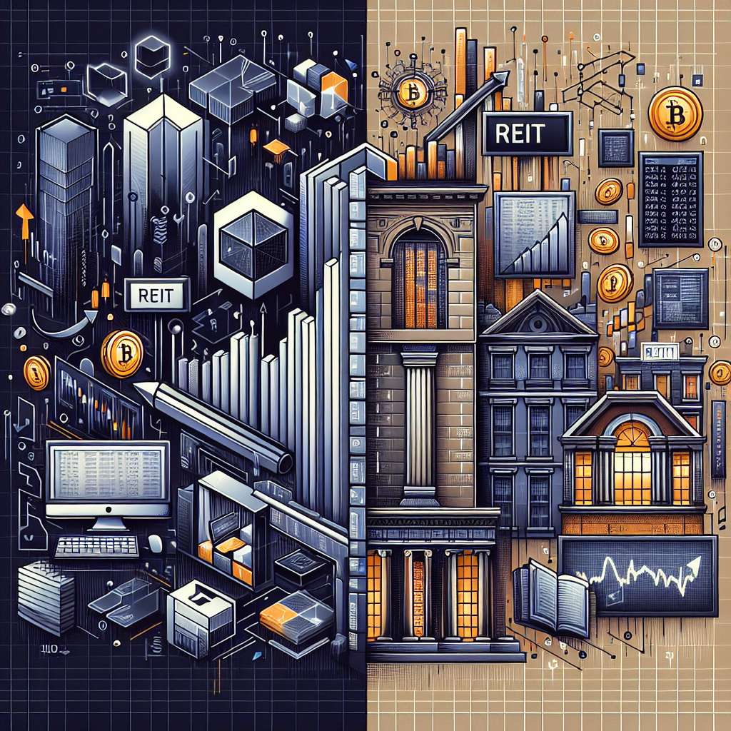 How do new cryptocurrency stocks compare to traditional REIT stocks?