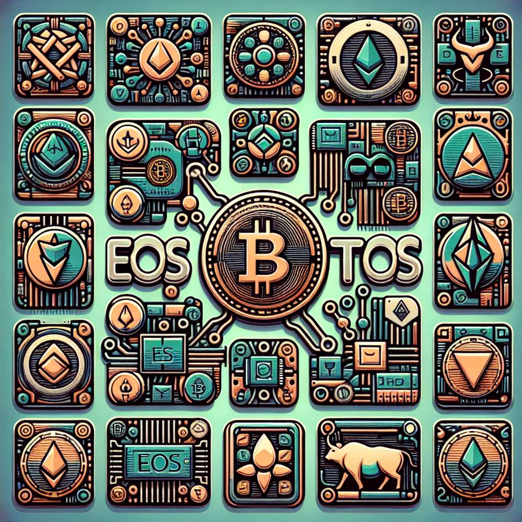 What are the best EOS plate designs for cryptocurrency enthusiasts?