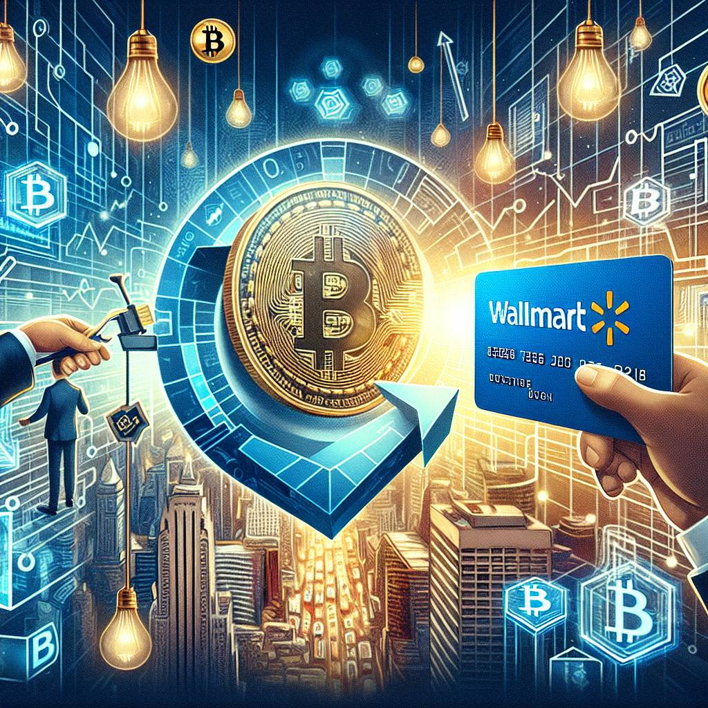 How can I convert my Walmart gift card balance into Bitcoin or other cryptocurrencies?