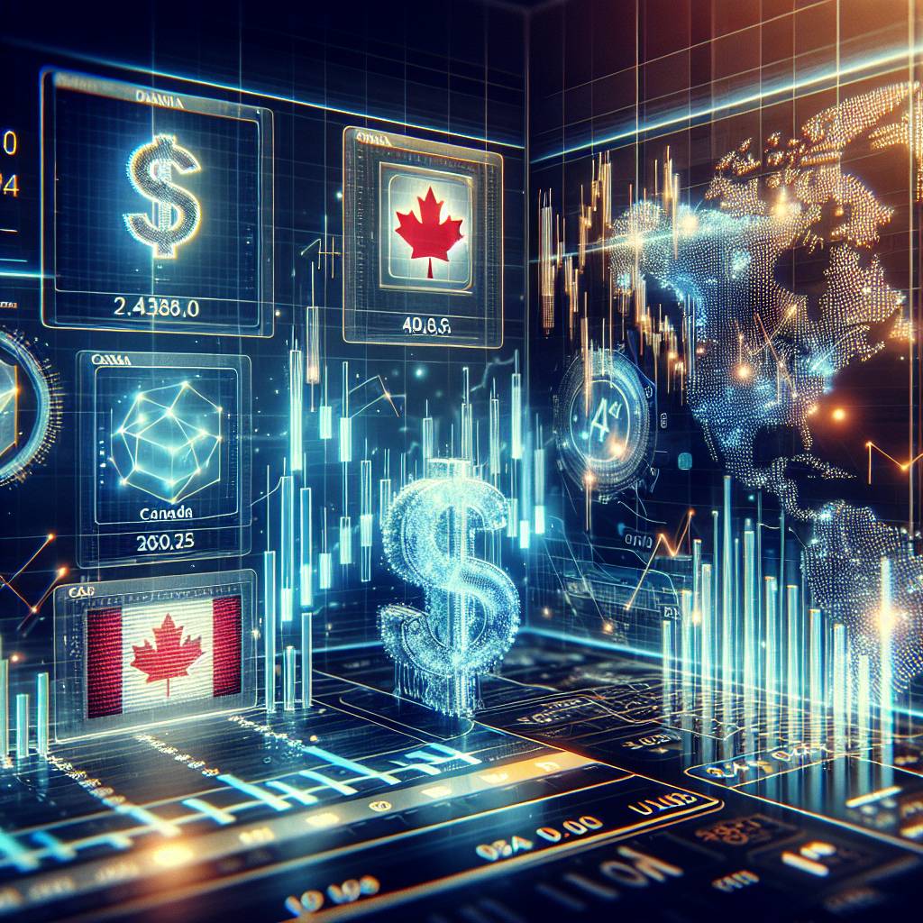 Where can I find reliable information about the USD to Canadian dollar conversion rate in the cryptocurrency market?