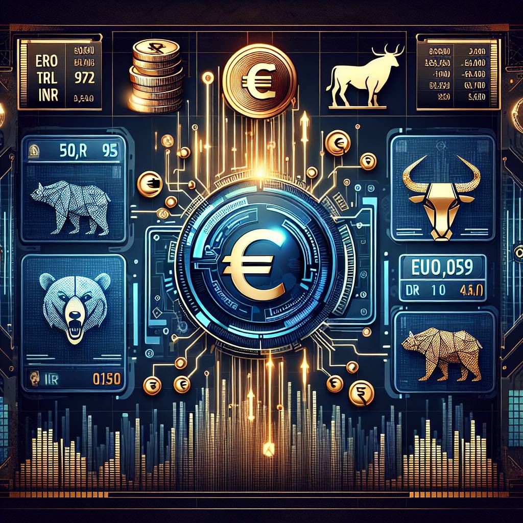 How can I convert euro to digital currencies?