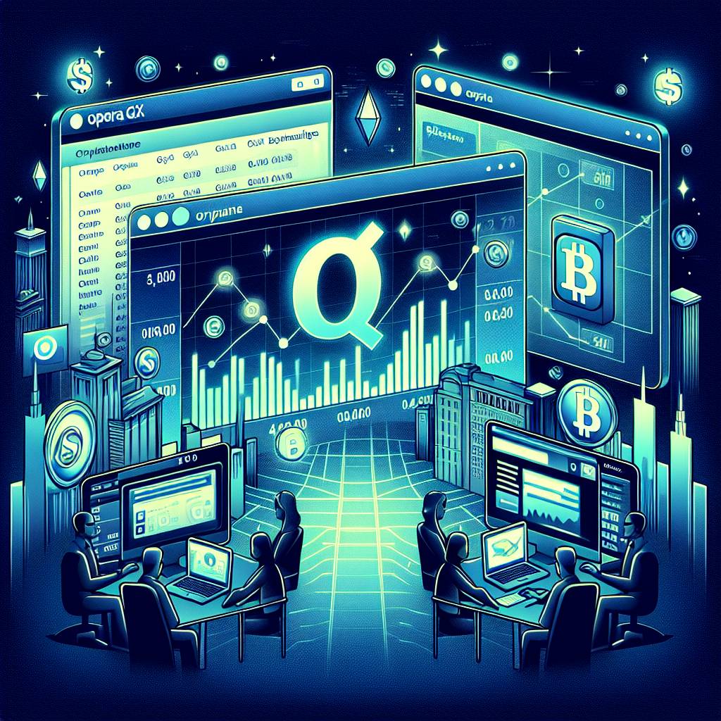Are there any Opera GX extensions that provide real-time cryptocurrency price updates and alerts?