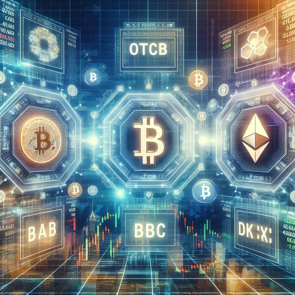 Which digital currencies are included in the OTCQB stock list?