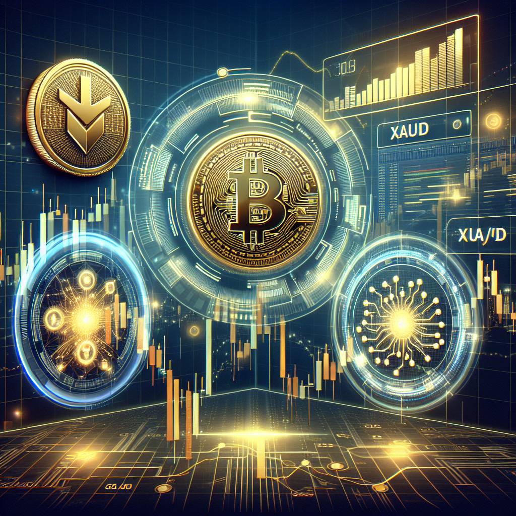 How does the XAU to USD chart affect the value of digital currencies?