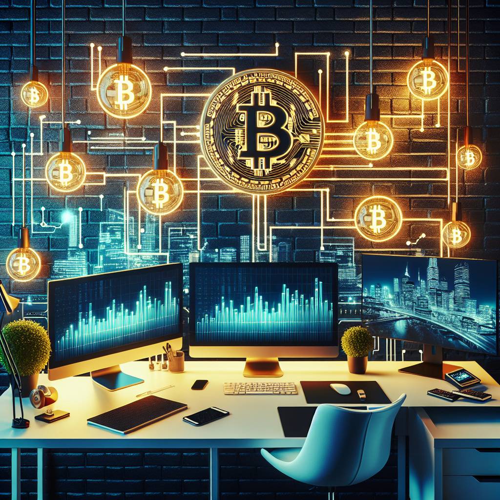 What are the best original btc lamps for creating a stylish and modern cryptocurrency workspace?